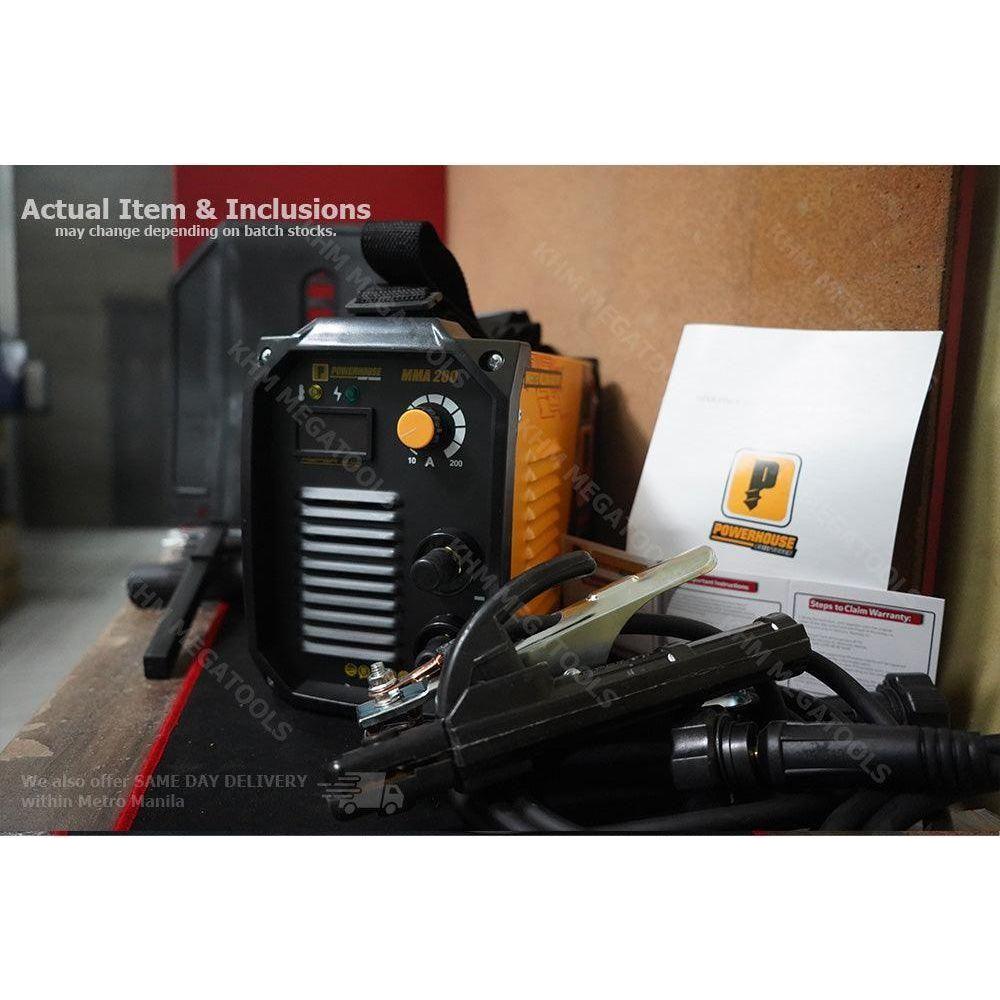 Powerhouse MMA 200 (Mini) DC Inverter Welding Machine (Hyper Series) 200A - KHM Megatools Corp. Powerhouse MMA 200 (Mini) DC Inverter Welding Machine (Hyper Series) 200A - KHM Megatools Corp.